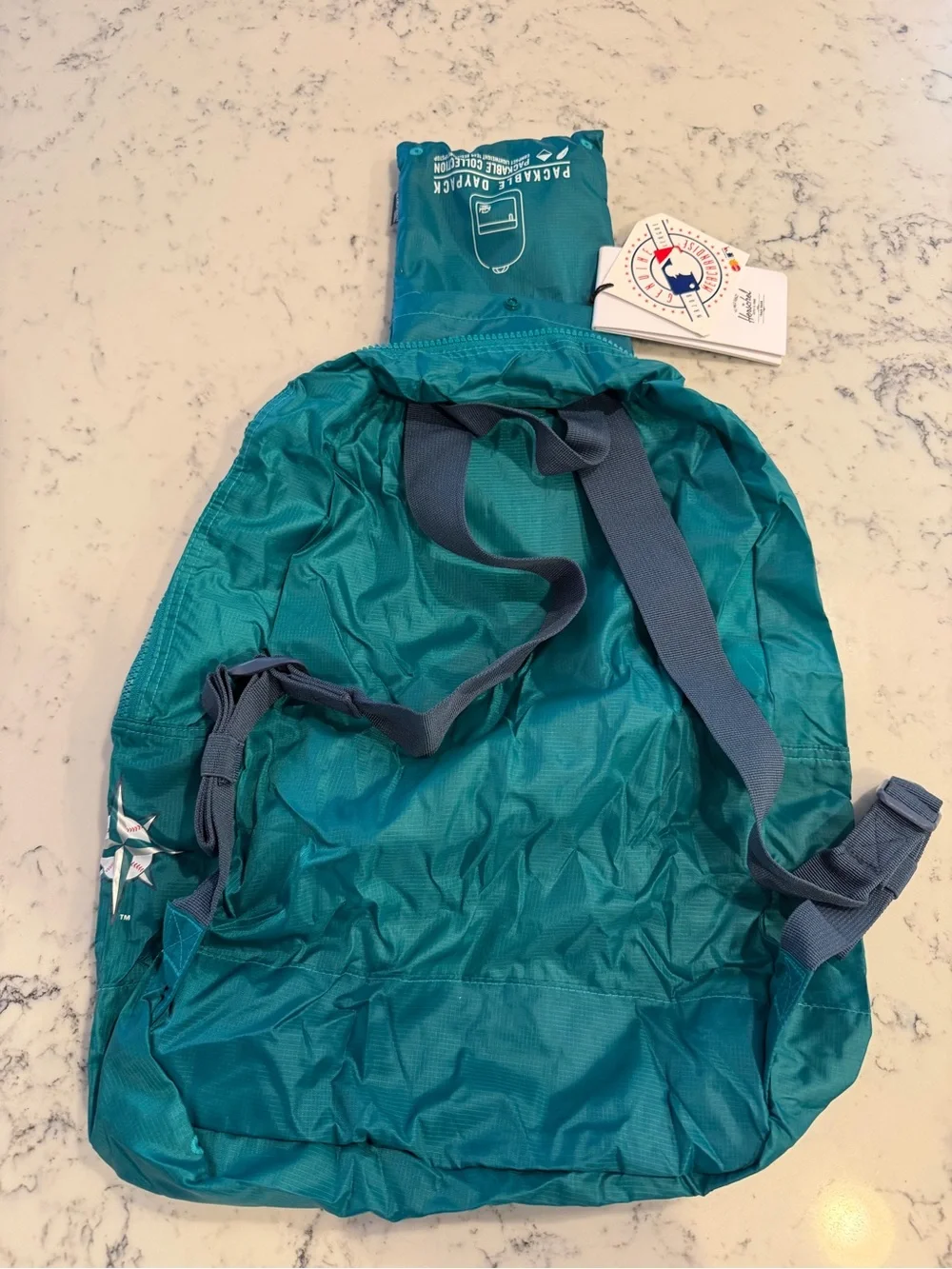 Herschel Supply Company Mariners Teal packable daypack